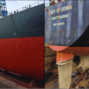 Lady Of Doria Docking at ASL Shipyard – Supported by PT. Pesisir Lautan Shipping