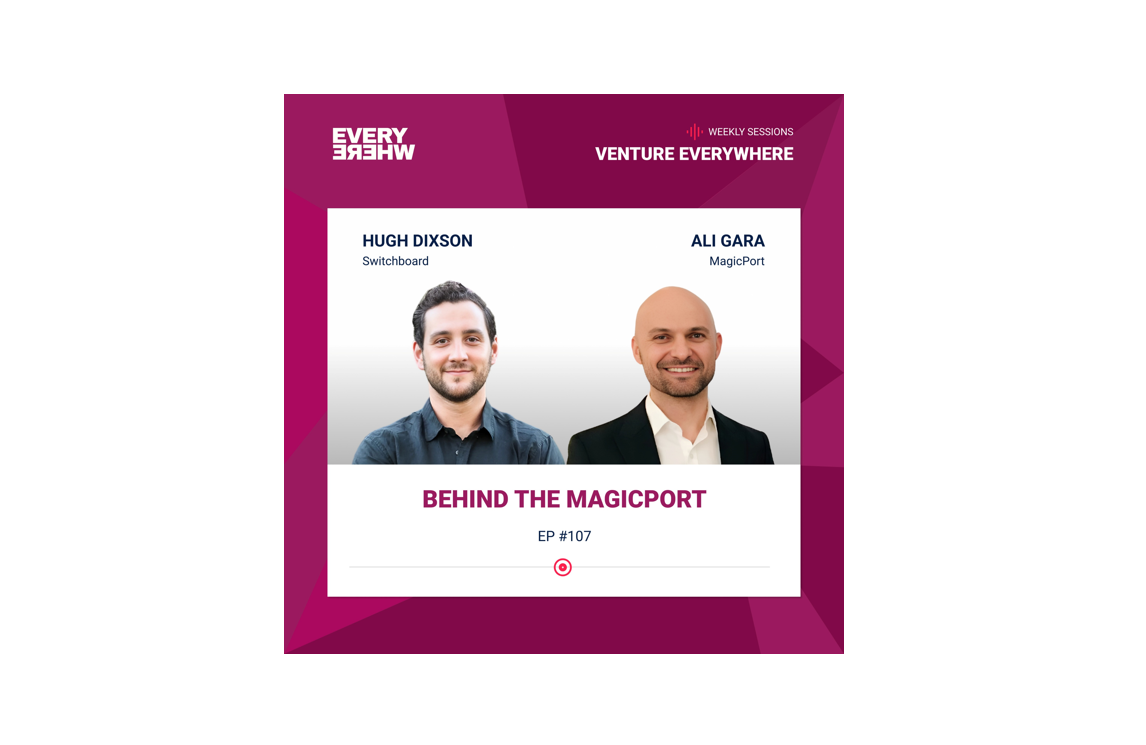 Behind the MagicPort: Ali Gara with Hugh Dixson