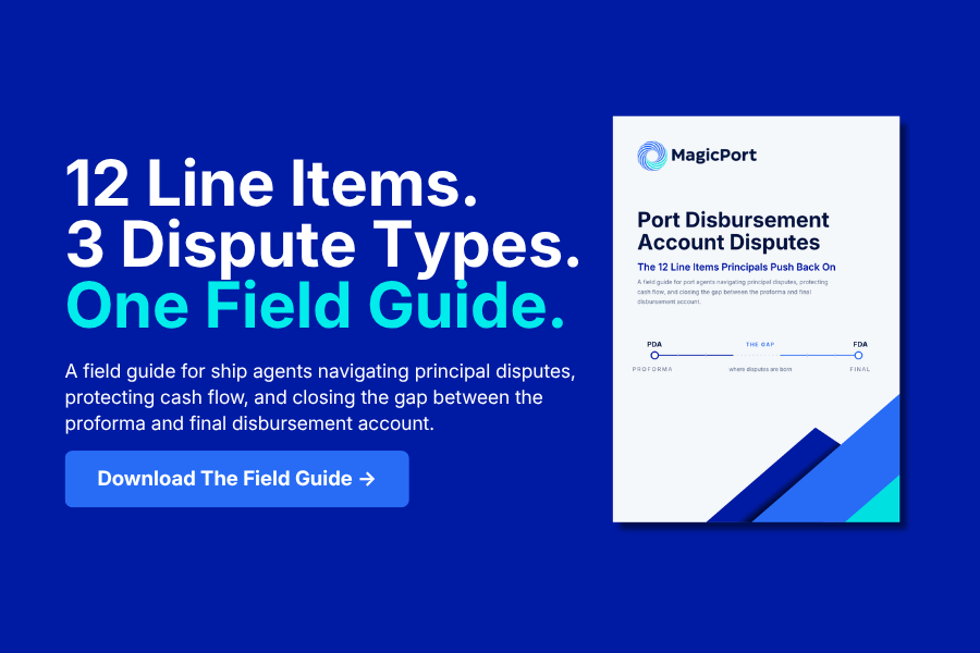 Port Disbursement Account Disputes: The 12 Line Items Principals Push Back On