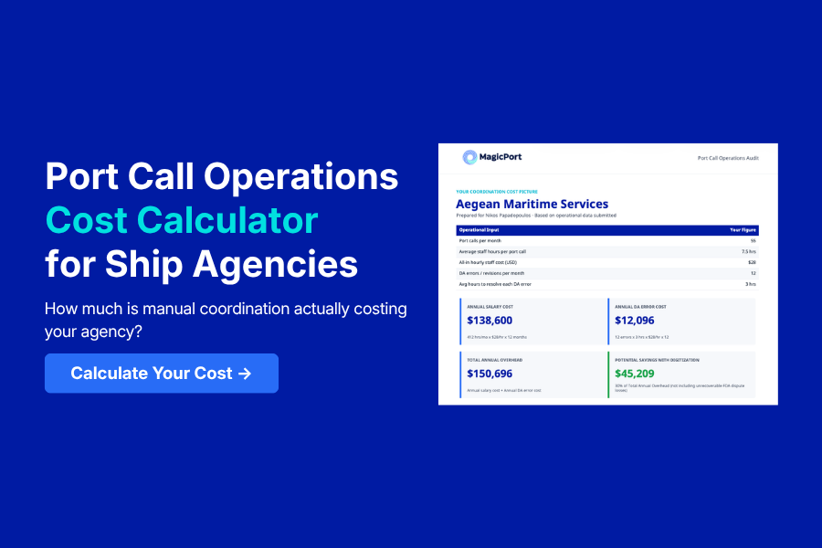 Port Call Operations Cost Calculator