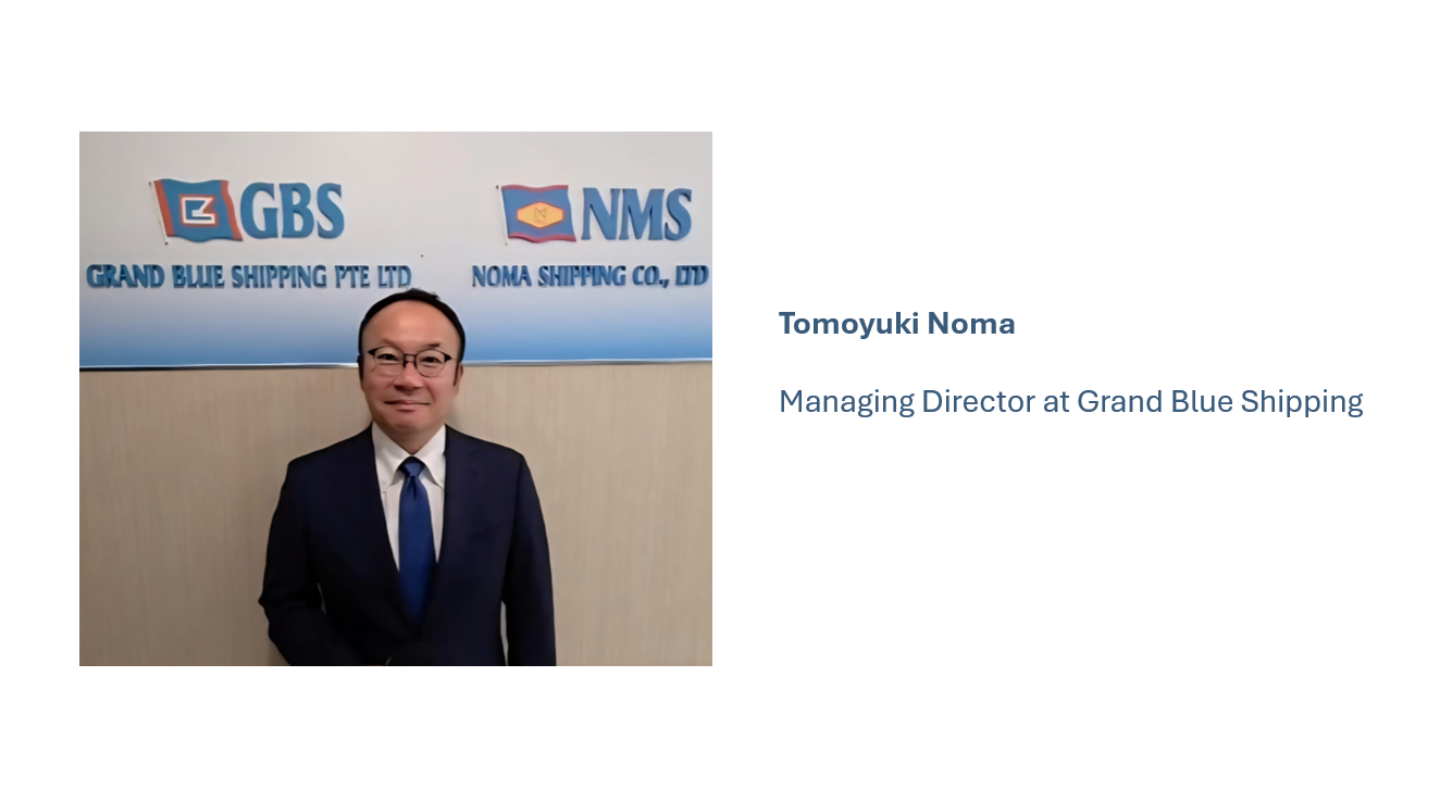 “I love ships”: Tomoyuki Noma on why a principled approach is the bedrock of long-term shipping business